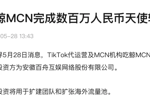 TikTok赛道获得千万投资的公司都是做什么的？