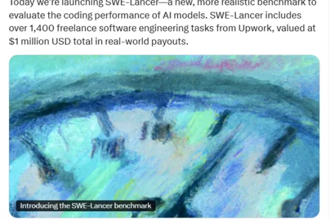 全球首测！OpenAI开源SWELancer