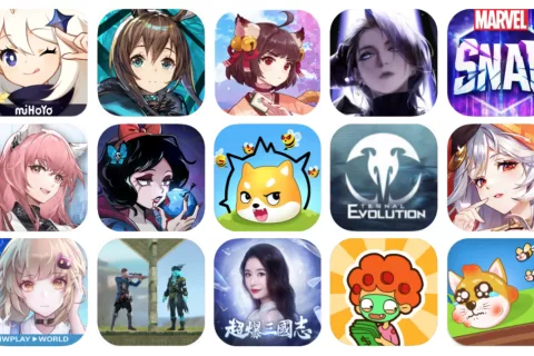 2022年11月成功出海的中国手游 -《明日方舟》等多款二次元手游海外收入大幅增长，拯救狗狗题材手游热度不减