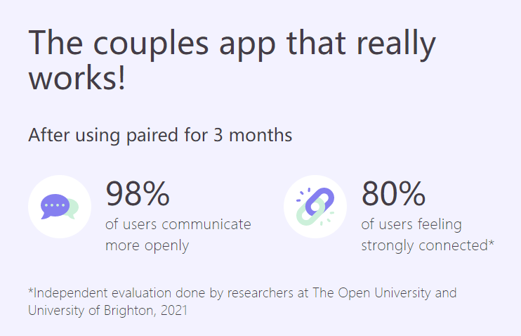 维持恋爱关系的健康成长 月收入百万的Paired将手伸进了情侣们的口袋