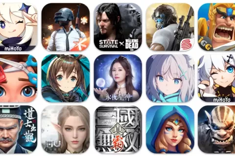 2022年1月成功出海的中国手游TOP30 - 《原神》拿下海外手游收入冠军，8款新品集中亮相