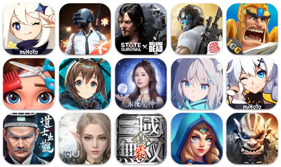 2022年1月成功出海的中国手游TOP30 - 《原神》拿下海外手游收入冠军，8款新品集中亮相