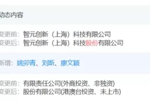 智元机器人完成股改