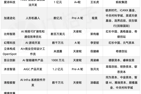 字节前高管创办的人工智能公司，2024年被资本疯抢