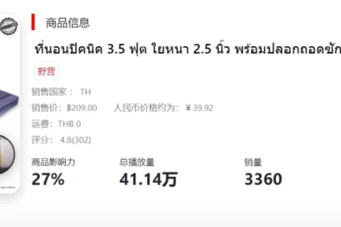 备战双十二，精致露营风吹向东南亚！
