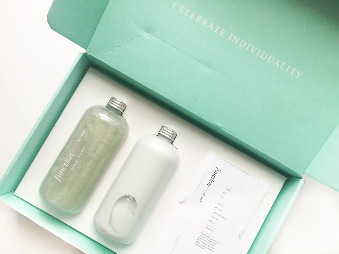 1瓶+120亿种配方=1亿美金！Function of Beauty的定制洗护之路