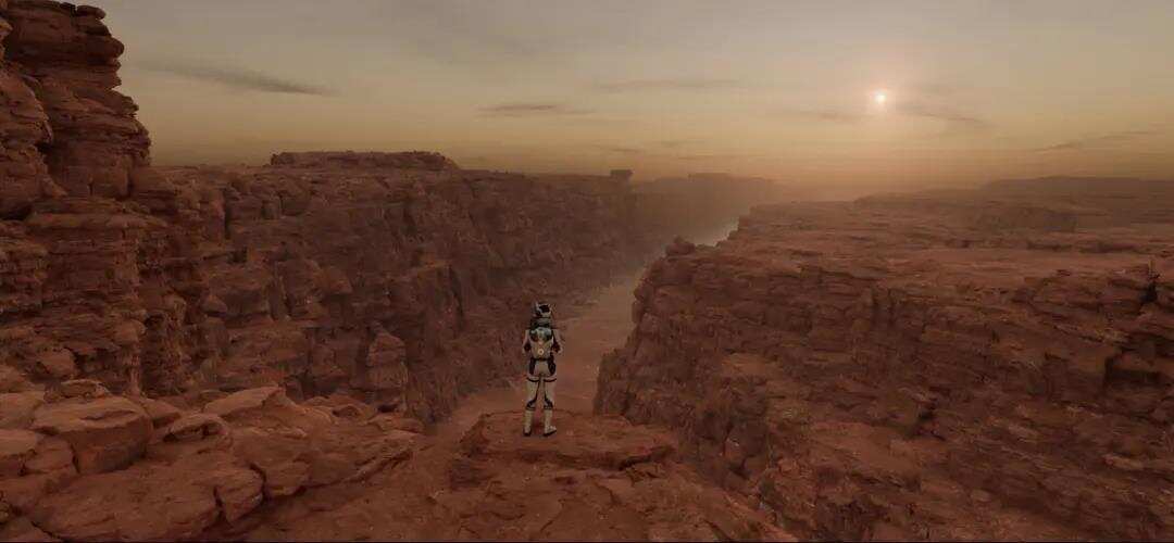 腾讯游戏NExT用UE5，做了一个火星题材的特殊项目