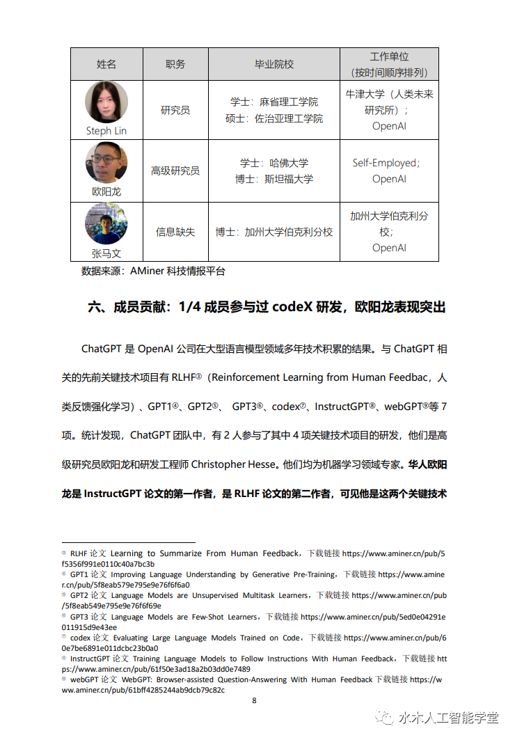 少年壮志不言愁：ChatGPT研发团队解密，平均年龄32岁，华人团队抢眼，占比10%