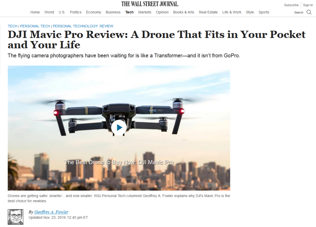 无人机称霸全球，大疆创新的全球化之路