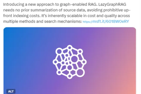 成本降低1000倍！微软将开源超强RAG— LazyGraphRAG