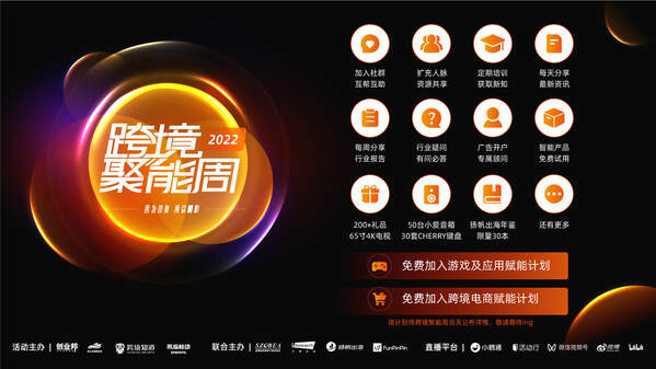 跨境电商2022开年盛典，巨头齐聚携手木瓜移动开启跨境聚能周