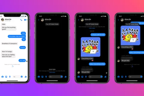 FB类似Snapchat的“消失模式”功能登陆Messenger和Instagram