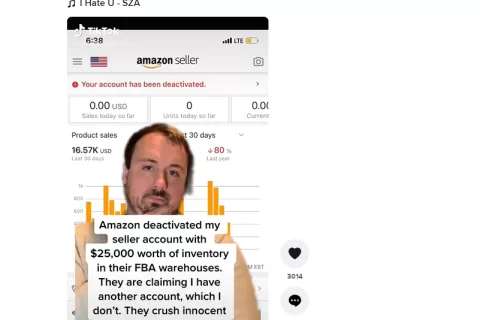 账户无故被封！亚马逊卖家闹上TikTok！