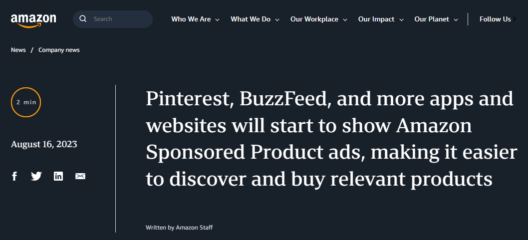 亚马逊前台又遭调整！卖家新增流量入口！