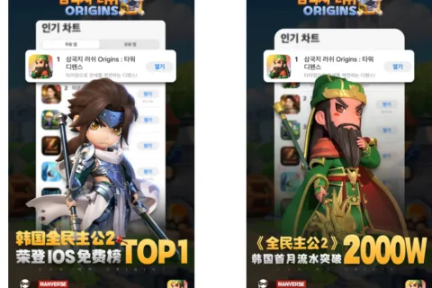 《全民主公Ⅱ》韩国上线 登顶iOS免费榜第一