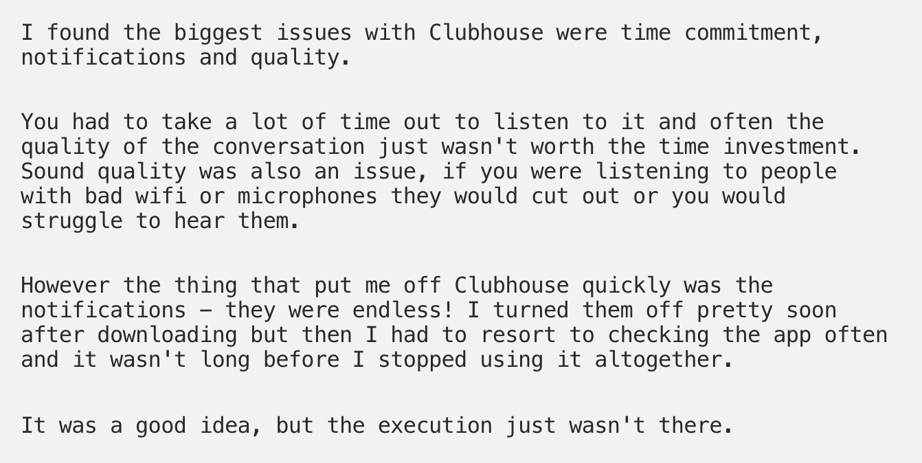 Clubhouse为何昙花一现？