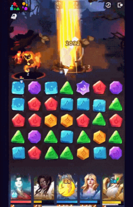 头部产品海外单月收入仅次于《原神》，国内厂商要把三消+X玩出花了