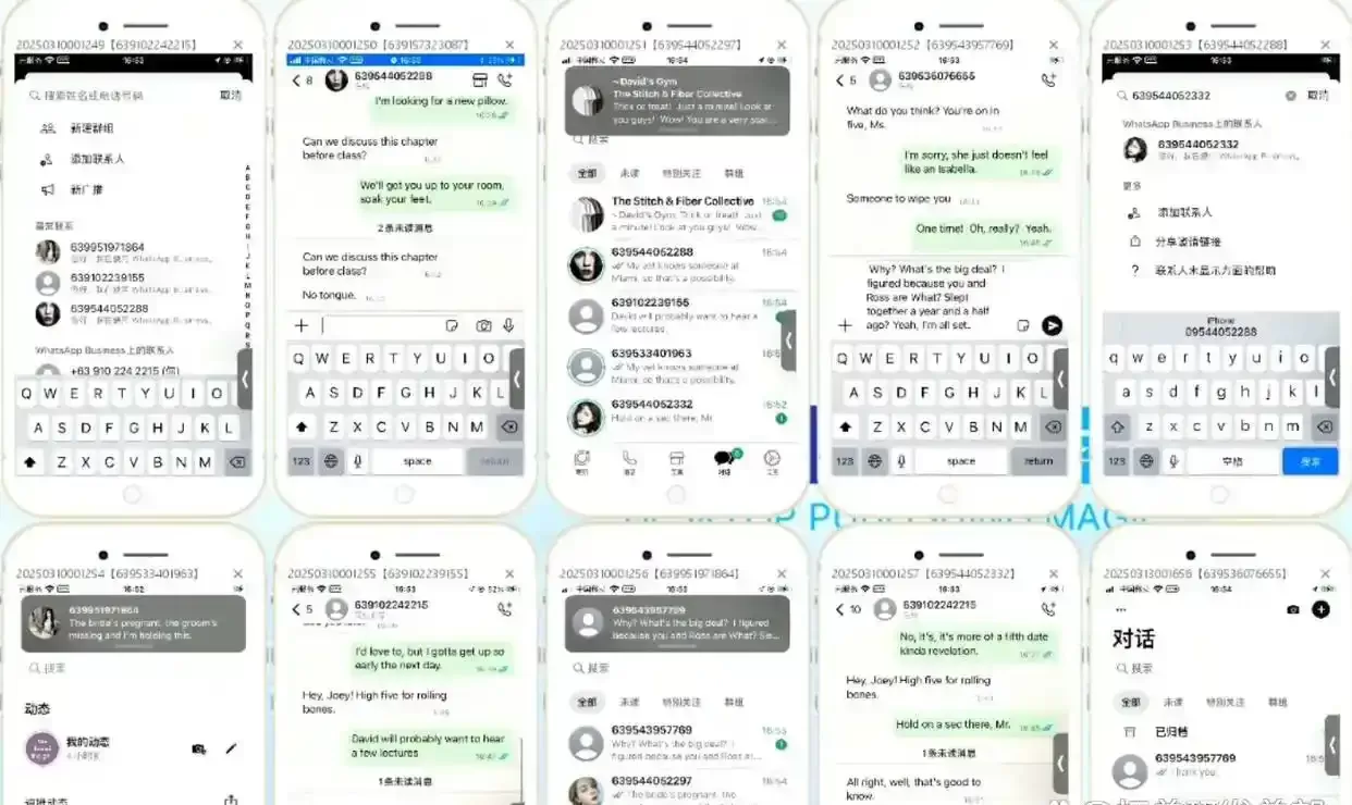 WhatsApp磐石系统全球首发，日发500条消息不封号，彻底解决账号频繁被封的难题！