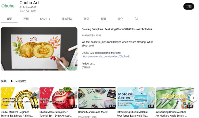 爆卖万单，年售9000万美金，Ohuhu马克笔从欧美到印度的跨境故事