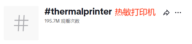 热点趋势 | 一条视频2亿播放！便携打印机成TikTok高人气产品