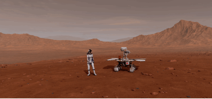 腾讯游戏NExT用UE5，做了一个火星题材的特殊项目