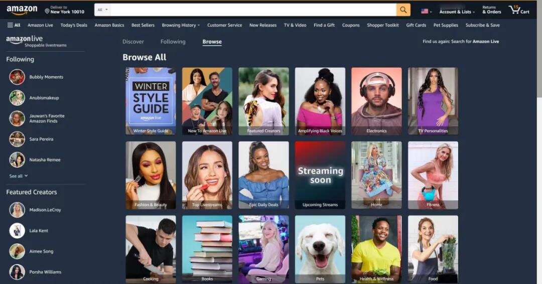 跨境流量新赛道，Amazon Live直播带货助力Listing腾飞