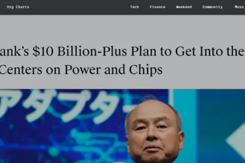 软银孙正义计划投资100亿美元，进军AI能源和芯片领域