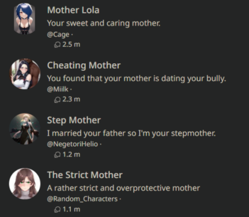 游戏动漫角色占76%，Character.ai成了当代网友的“梦中情聊”