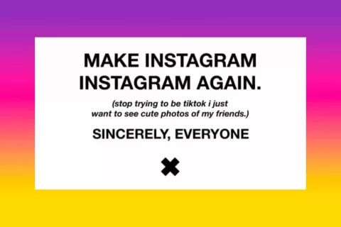 这还是Instagram吗？别再学TikTok了！