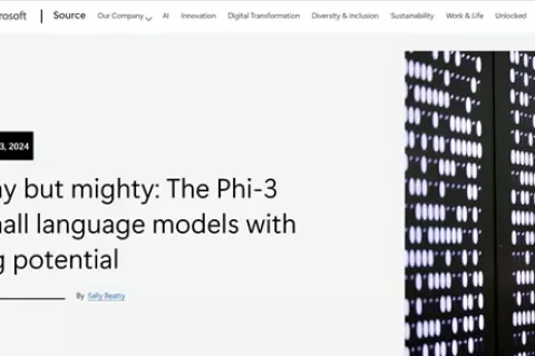 微软开源最强小参数大模型—Phi-3 Mini