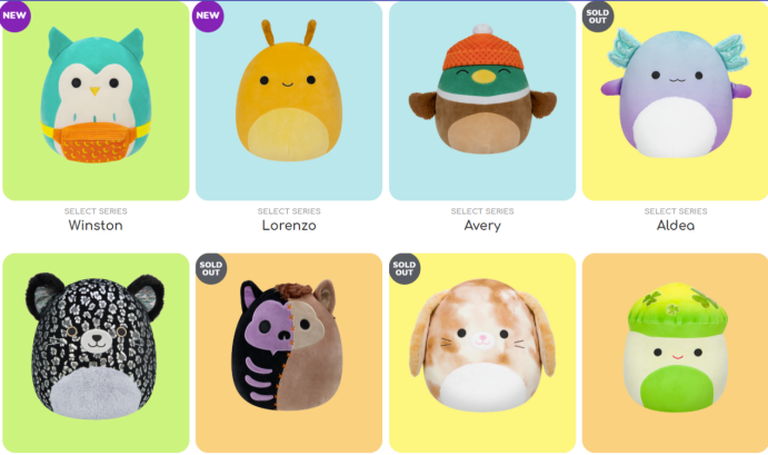 曝光67亿次，毛绒玩具Squishmallows“贩卖稀有”，销量翻三倍!