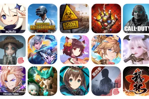 2022年4月成功出海的中国手游 - 《天谕》、《三国志幻想大陆》、《放肆武林》等多款大作登陆海外市场