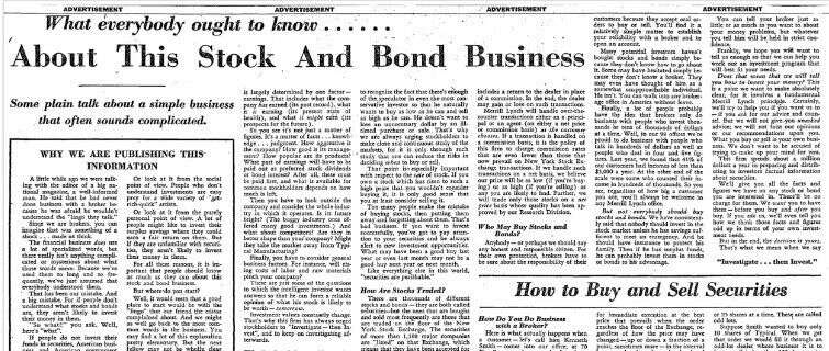 一篇6450字的广告，如何开启万亿美金的华尔街传奇？