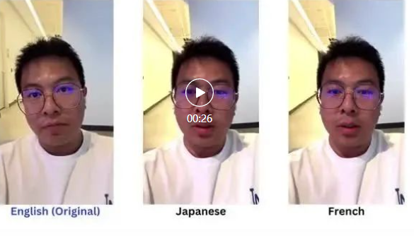 霉霉憨豆讲中文、蔡明阿姨秀英语，能让你说任何语种的AI神器火了