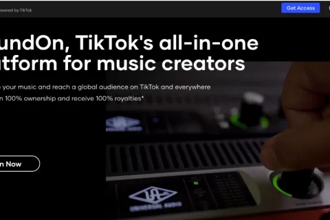 TikTok推出音乐发行平台SoundOn