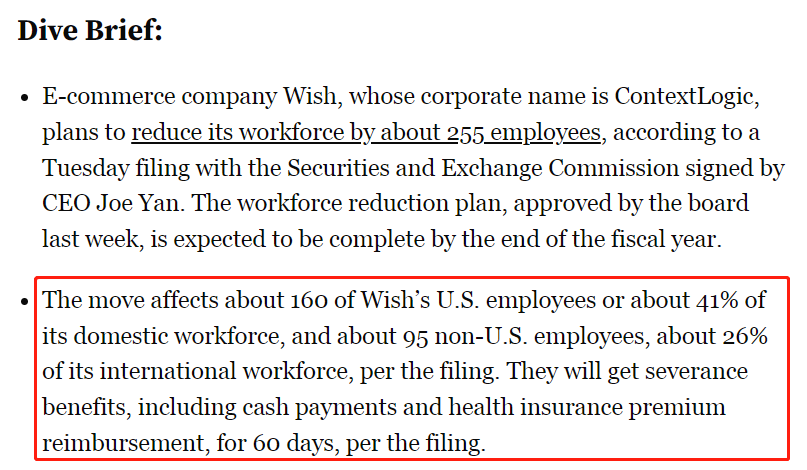 Wish转型路上挑战不断，东山再起还需时日