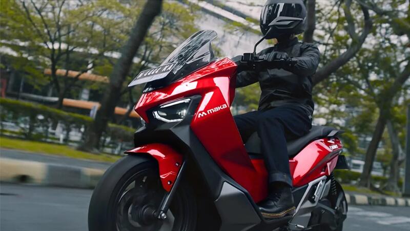 MAKA汽车公司推出其首款本土设计的电动摩托车MAKA骑兵——印尼推动可持续汽车生态系统发展的重要里程碑