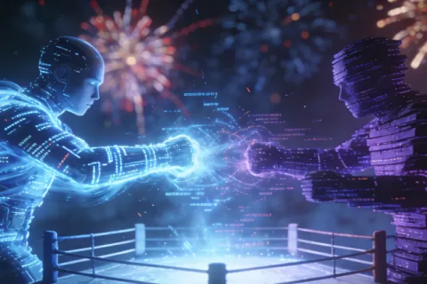 春节狂飙，中国AI快进到“半人马时代”