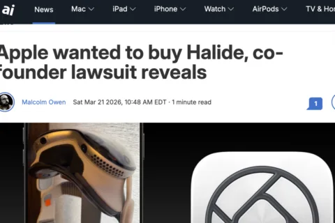 苹果收购Halide失败引发纠纷，iPhone 18 Pro相机升级计划曝光