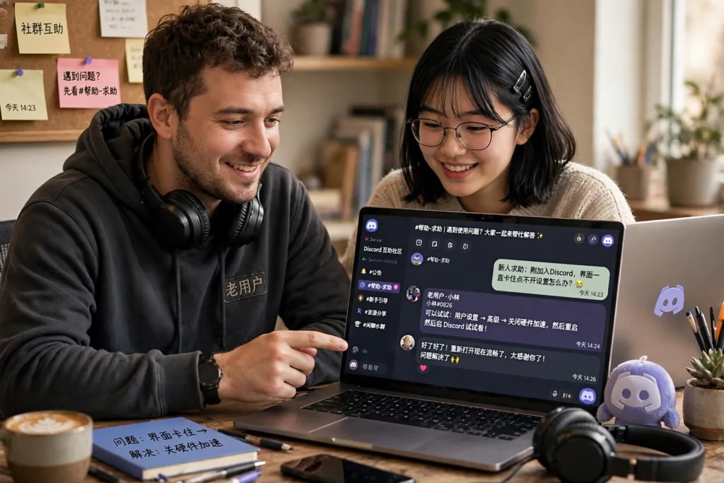 Discord老用户承接新客