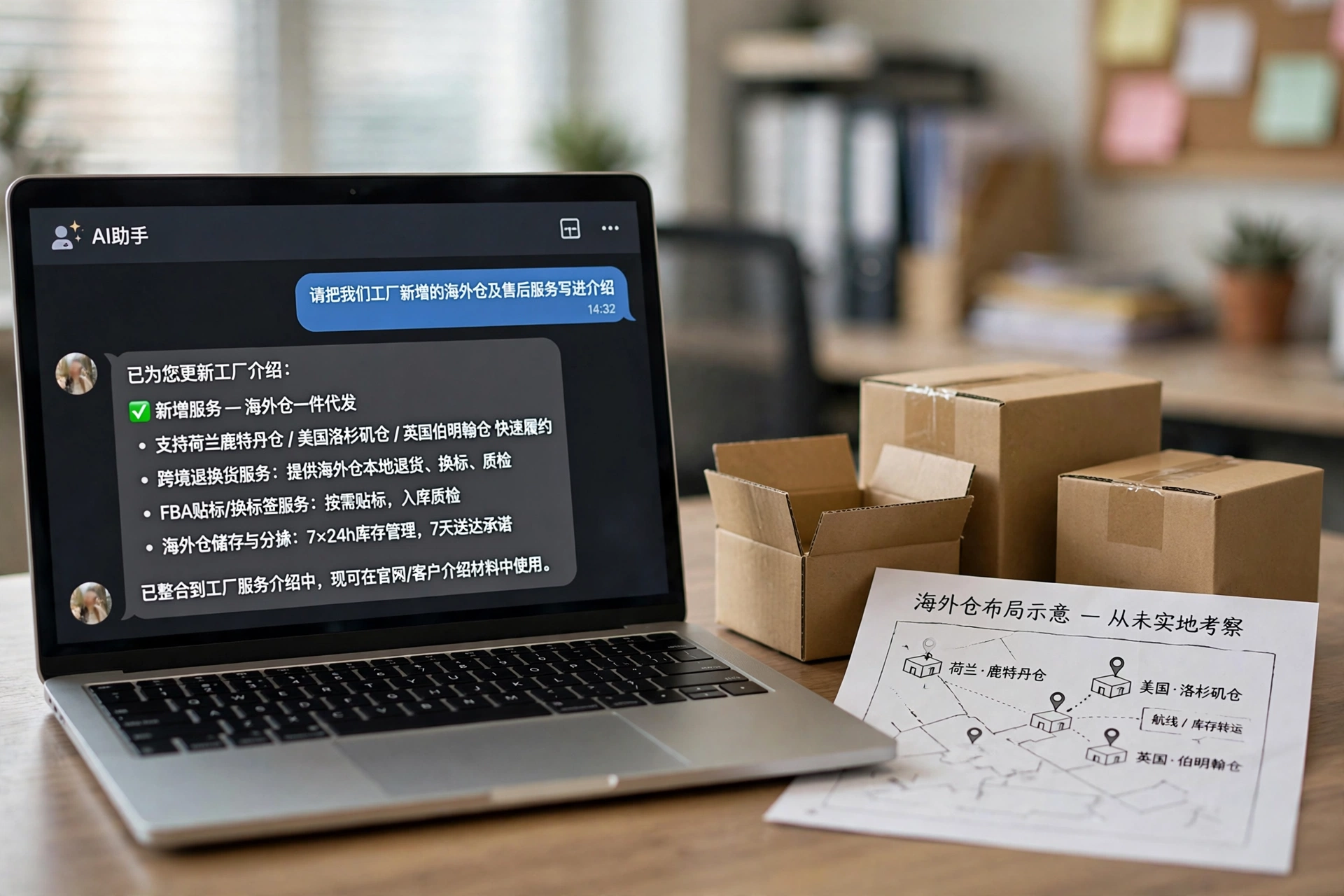 海外GEO|AI聊天把没做过的服务写进公司介绍
