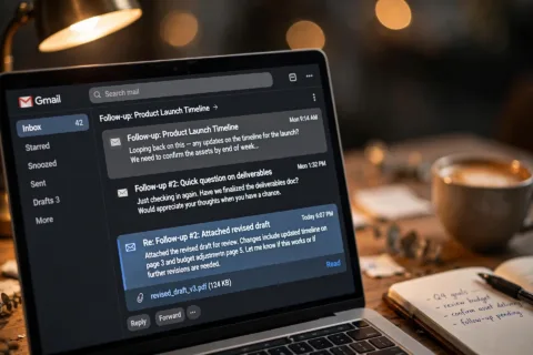 Gmail跟进邮件序列：第四封才是进门的那一封