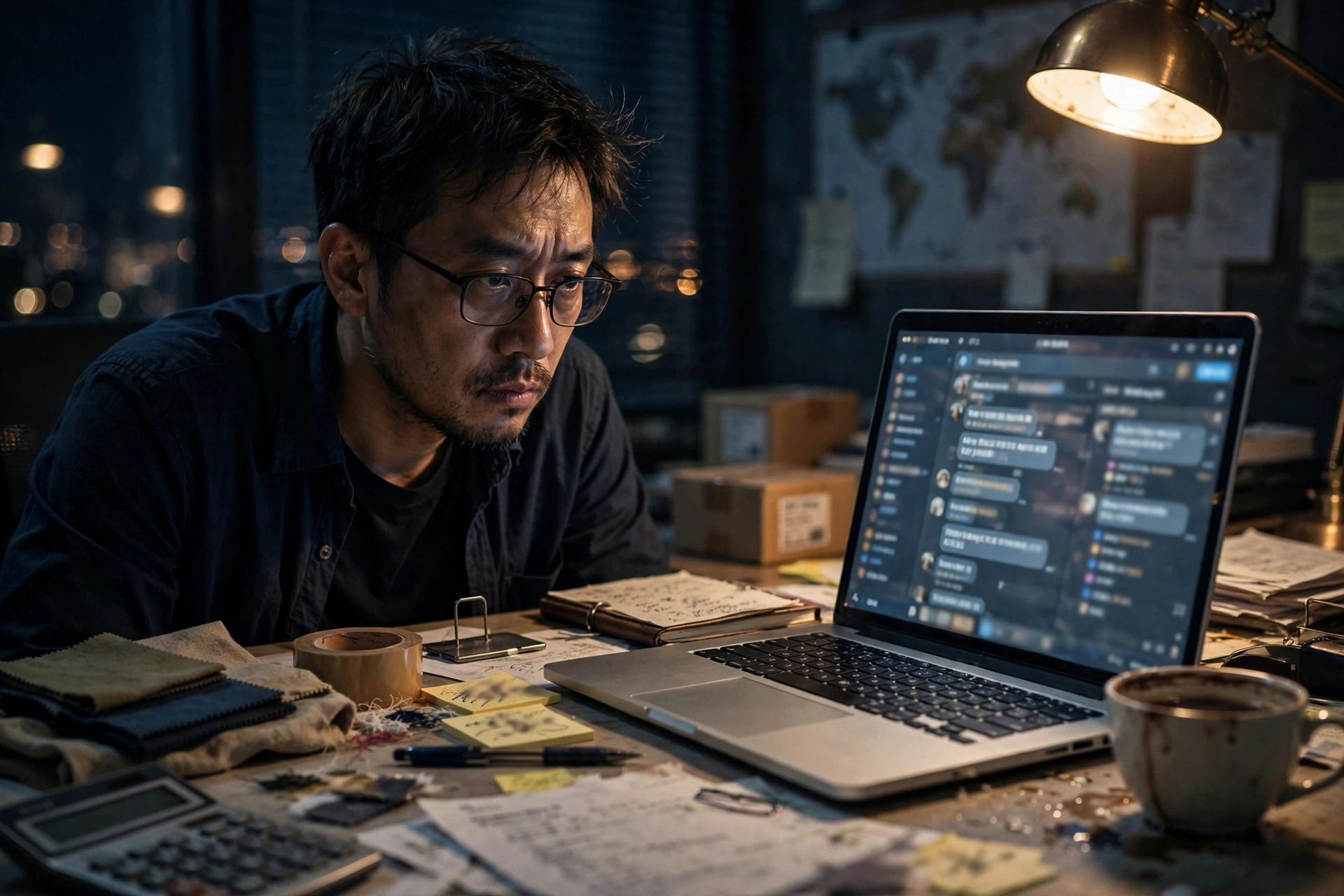 深夜办公室，LinkedIn上发出去的私信一封封石沉大海