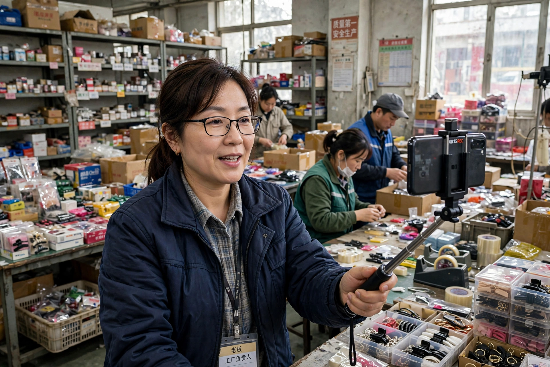 TikTok半托管工厂自己拍短视频