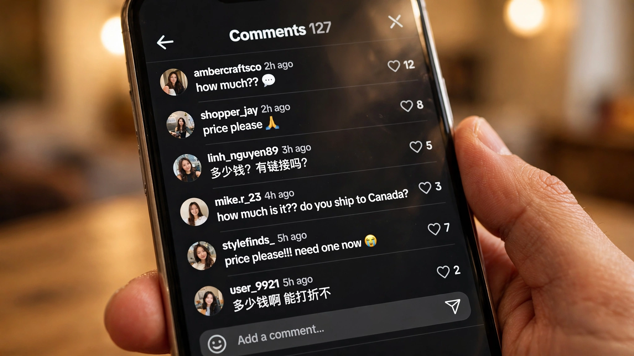 一条TikTok视频的评论区里，“多少钱”“how much”刷了屏——这可能是外贸人离询盘最近的一次