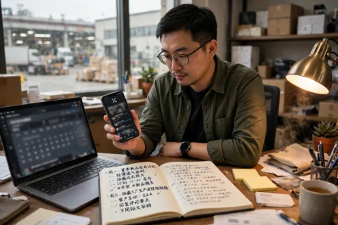 Twitter上发了大半年产品图，转发最多的一条居然是张手绘流程图：三天被转两百多次，私信还来了三个询盘
