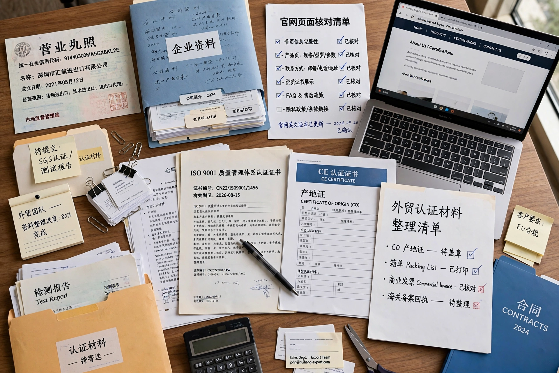 WhatsApp蓝标号资料核对与企业验证
