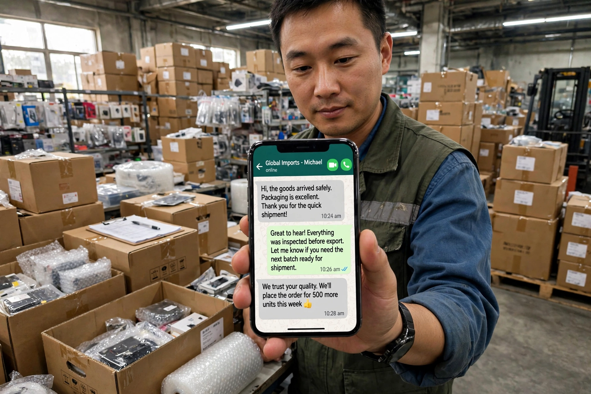 WhatsApp绿标号能给第一眼加一点分，但客户真正留下来，靠的是回复速度、仓库实拍和前后一致的说法，不是一个勾。