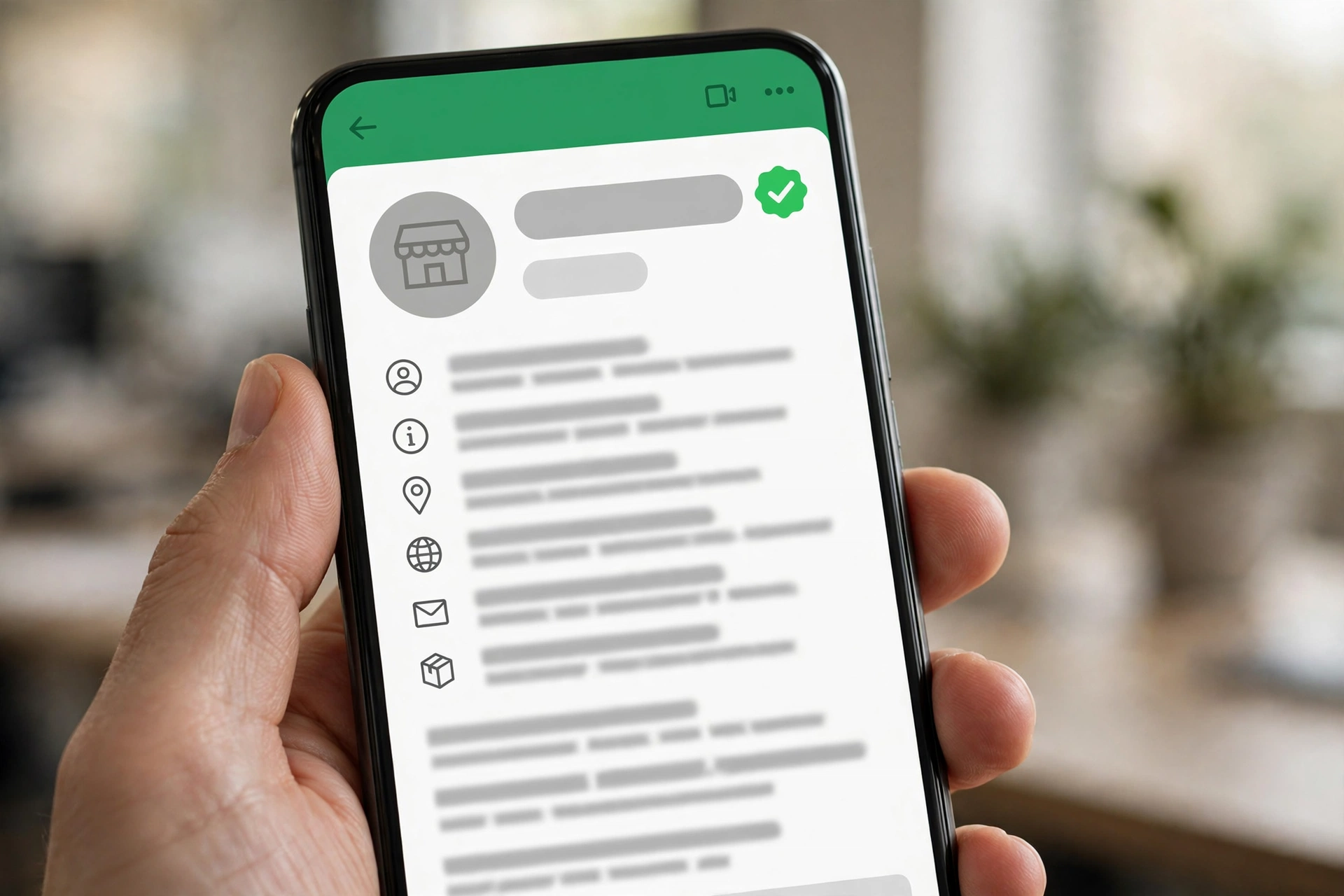 WhatsApp绿标号认证通过截图